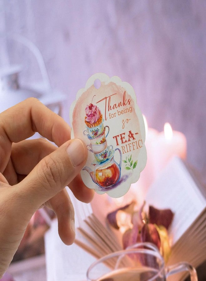 Summer-Ray.com Summer-Ray 50pcs Thanks for Being so Tea-riffic Gift Tags for for All Occasions - Image 3